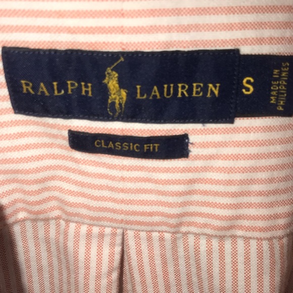 NWOT Men’s Ralph Lauren classic fit dress shirt - Picture 7 of 8